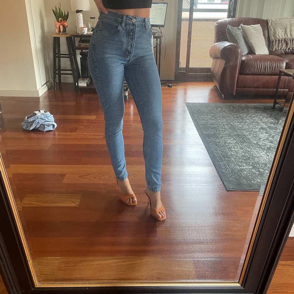 Reformation high rise jeans